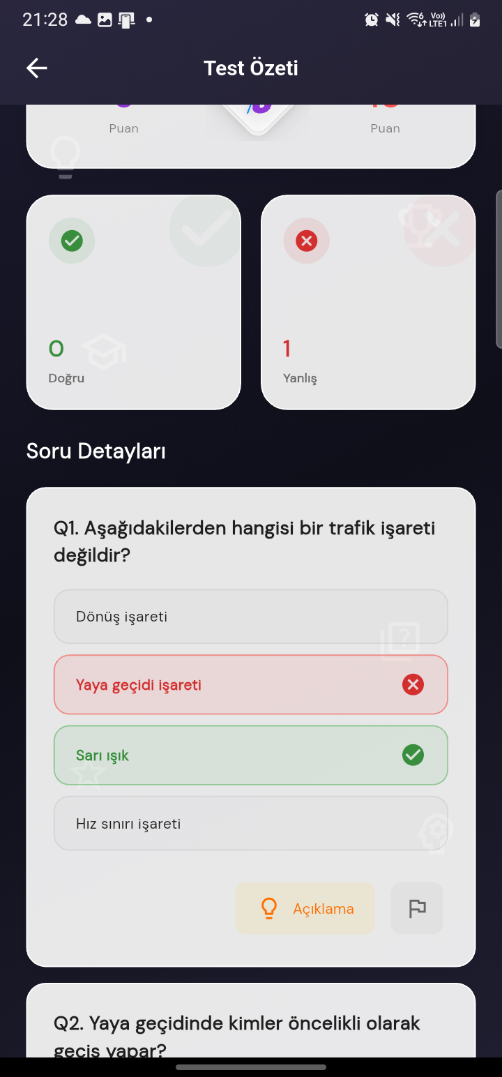 Soru Analizi